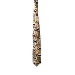 Flags & Badges Men's Tie Rockmount Ranch Wear Western Heritage